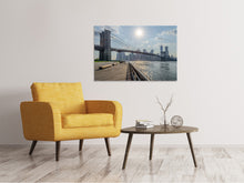 Laden Sie das Bild in den Galerie-Viewer, Leinwandbild Brooklyn Bridge