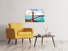 Laden Sie das Bild in den Galerie-Viewer, Leinwandbild Golden Gate Bridge