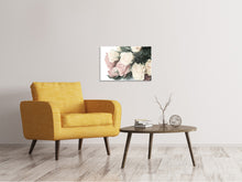 Laden Sie das Bild in den Galerie-Viewer, Leinwandbild Rosenromantik
