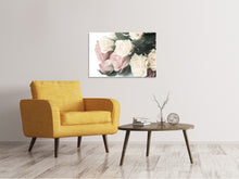Laden Sie das Bild in den Galerie-Viewer, Leinwandbild Rosenromantik