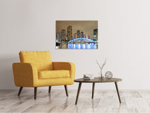 Laden Sie das Bild in den Galerie-Viewer, Leinwandbild Skyline Tokio in der Nacht