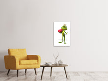 Laden Sie das Bild in den Galerie-Viewer, Leinwandbild Froschkönig