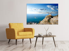 Laden Sie das Bild in den Galerie-Viewer, Leinwandbild Die Möwen und das Meer