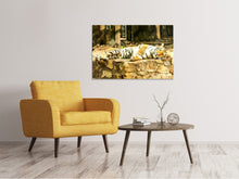 Laden Sie das Bild in den Galerie-Viewer, Leinwandbild Der Sibirische Tiger