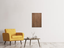 Laden Sie das Bild in den Galerie-Viewer, Leinwandbild Teak-Holz