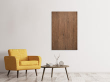 Laden Sie das Bild in den Galerie-Viewer, Leinwandbild Teak-Holz