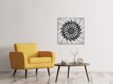 Laden Sie das Bild in den Galerie-Viewer, Leinwandbild Abstrakte Spirale