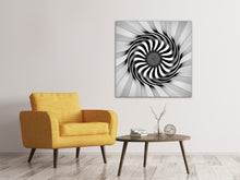 Laden Sie das Bild in den Galerie-Viewer, Leinwandbild Abstrakte Spirale