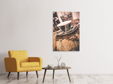 Laden Sie das Bild in den Galerie-Viewer, Leinwandbild Die Tasse Kaffee