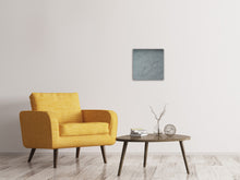 Laden Sie das Bild in den Galerie-Viewer, Leinwandbild Dunkelgraue Wand