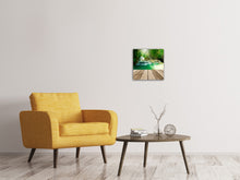 Laden Sie das Bild in den Galerie-Viewer, Leinwandbild Wasserfall Thailand