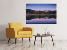 Laden Sie das Bild in den Galerie-Viewer, Leinwandbild Sprague Lake-Rocky Mountains