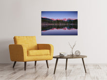 Laden Sie das Bild in den Galerie-Viewer, Leinwandbild Sprague Lake-Rocky Mountains
