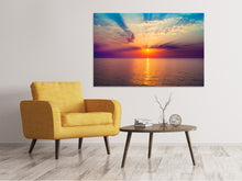 Laden Sie das Bild in den Galerie-Viewer, Leinwandbild Mystischer Sonnenaufgang