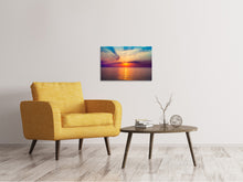 Laden Sie das Bild in den Galerie-Viewer, Leinwandbild Mystischer Sonnenaufgang