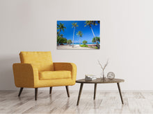 Laden Sie das Bild in den Galerie-Viewer, Leinwandbild Sommer Sonne Strand