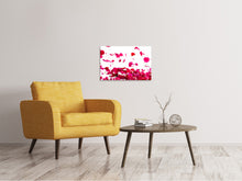 Laden Sie das Bild in den Galerie-Viewer, Leinwandbild Für mich soll`s rote Rosen regnen