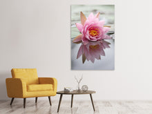Laden Sie das Bild in den Galerie-Viewer, Leinwandbild Lotus