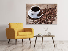 Laden Sie das Bild in den Galerie-Viewer, Leinwandbild Coffee