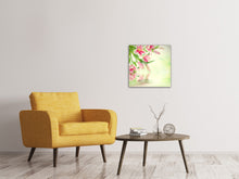 Laden Sie das Bild in den Galerie-Viewer, Leinwandbild Lilien am Wasser