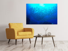 Laden Sie das Bild in den Galerie-Viewer, Leinwandbild Fischwelt
