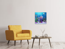 Laden Sie das Bild in den Galerie-Viewer, Leinwandbild Unterwasserschatzsuche