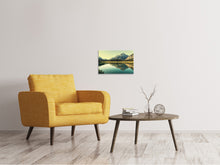Laden Sie das Bild in den Galerie-Viewer, Leinwandbild Der Bergsee