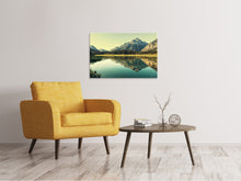 Laden Sie das Bild in den Galerie-Viewer, Leinwandbild Der Bergsee
