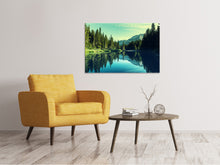 Laden Sie das Bild in den Galerie-Viewer, Leinwandbild Die Musik der Stille in den Bergen