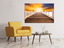 Laden Sie das Bild in den Galerie-Viewer, Leinwandbild Die Brücke Ins Glück