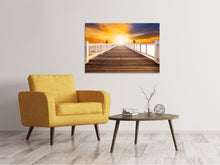 Laden Sie das Bild in den Galerie-Viewer, Leinwandbild Die Brücke Ins Glück