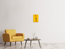 Laden Sie das Bild in den Galerie-Viewer, Leinwandbild Giraffensweety