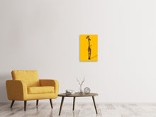 Laden Sie das Bild in den Galerie-Viewer, Leinwandbild Giraffensweety