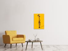 Laden Sie das Bild in den Galerie-Viewer, Leinwandbild Giraffensweety