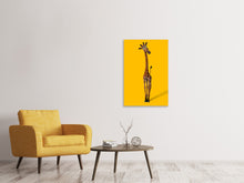 Laden Sie das Bild in den Galerie-Viewer, Leinwandbild Giraffensweety