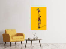 Laden Sie das Bild in den Galerie-Viewer, Leinwandbild Giraffensweety