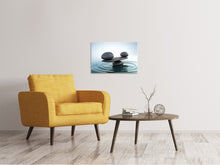 Laden Sie das Bild in den Galerie-Viewer, Leinwandbild Steinbalance