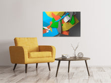 Laden Sie das Bild in den Galerie-Viewer, Leinwandbild 3D-Geometrische Figuren