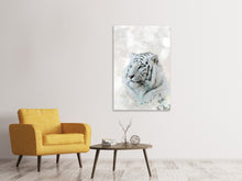 Laden Sie das Bild in den Galerie-Viewer, Leinwandbild Tiger-Gemälde