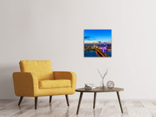 Laden Sie das Bild in den Galerie-Viewer, Leinwandbild Skyline Ein Penthouse in Köln