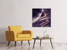 Laden Sie das Bild in den Galerie-Viewer, Leinwandbild Weltraumreise
