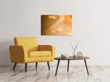 Laden Sie das Bild in den Galerie-Viewer, Leinwandbild Abendhimmel