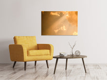 Laden Sie das Bild in den Galerie-Viewer, Leinwandbild Abendhimmel