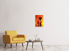Laden Sie das Bild in den Galerie-Viewer, Leinwandbild Kirschcocktail