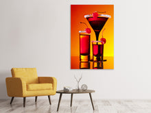 Laden Sie das Bild in den Galerie-Viewer, Leinwandbild Kirschcocktail