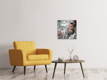 Laden Sie das Bild in den Galerie-Viewer, Leinwandbild I Love Paris
