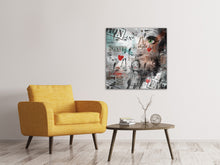 Laden Sie das Bild in den Galerie-Viewer, Leinwandbild I Love Paris