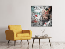 Laden Sie das Bild in den Galerie-Viewer, Leinwandbild I Love Paris