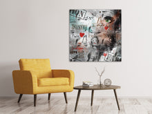 Laden Sie das Bild in den Galerie-Viewer, Leinwandbild I Love Paris
