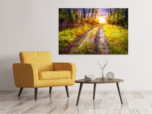Laden Sie das Bild in den Galerie-Viewer, Leinwandbild Der Waldpfad